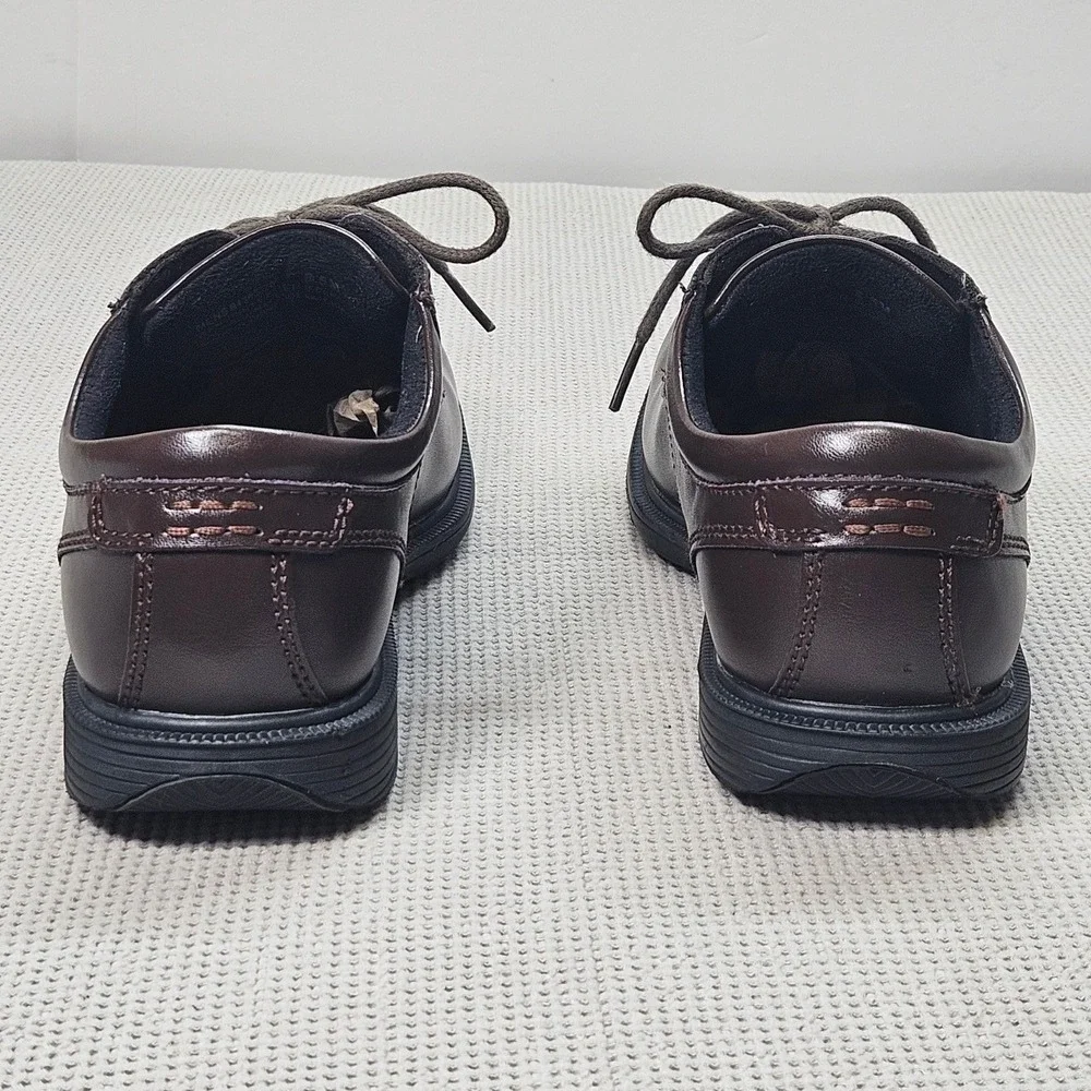 Nunn Bush Kore Mens Brown Leather Bicycle Toe Oxford Shoes 84355-200 Size 8.5‎ M